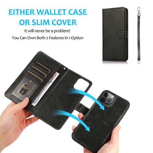 Luruxy Leather Case For IPhone 13 12 11 Pro Max XR XS SE 2020 8 7 Plus-Brown