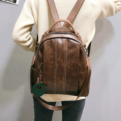 Soft leather ladies bag